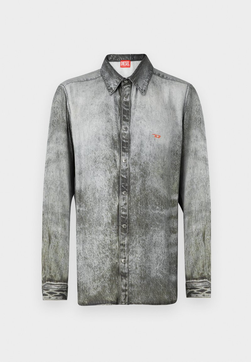 Diesel Overhemd zwart denim/blackdenim
