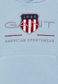 GANT ARCHIVE SHIELD HOODIE UNISEX - Jersey con capucha - toy blue