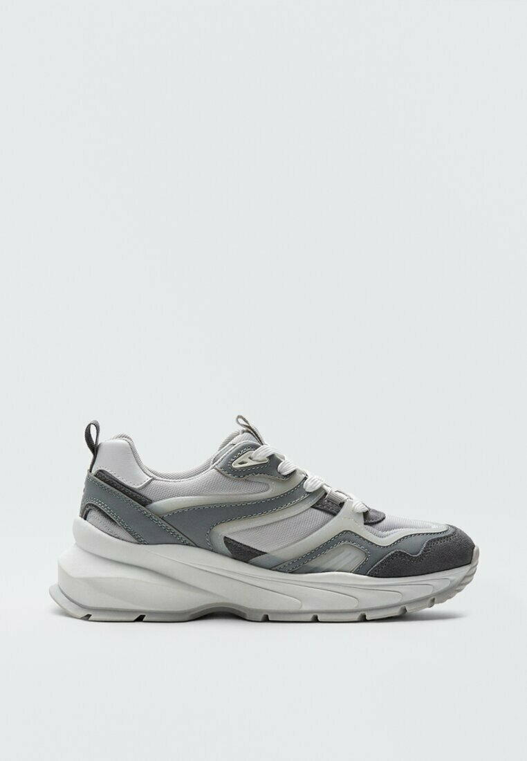 Massimo Dutti Sneakers laag - grey/Grijs - Zalando.be