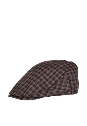 PLAID FLATCAP - Kapa - pepper