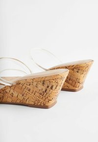 Next Slip-on sandaler - clear