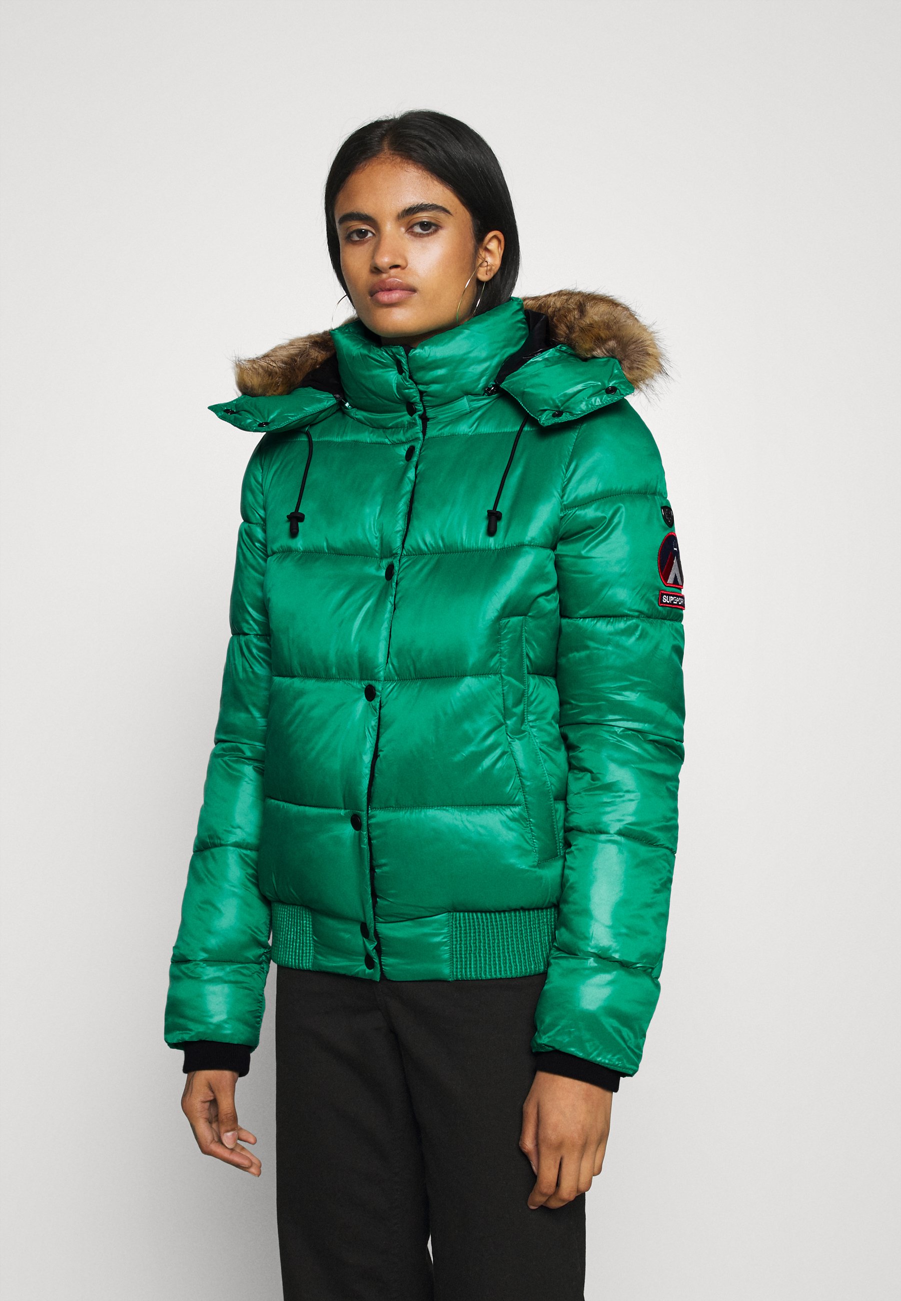 Hood High Shine Toya Bomber Jacket Superdry High Shine Toya Bomber