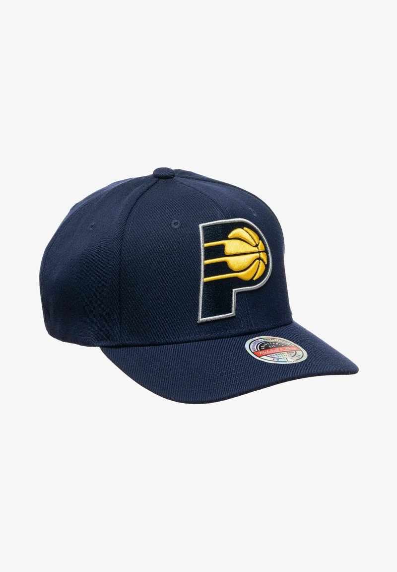 Nba Pacers Cap Mitchell & Ness NBA INDIANA PACERS TEAM SNAPBACK - Cap - blue/blau ...