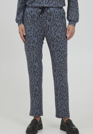 FRDEFAUNA 5 PANTS - Tracksuit bottoms - blue