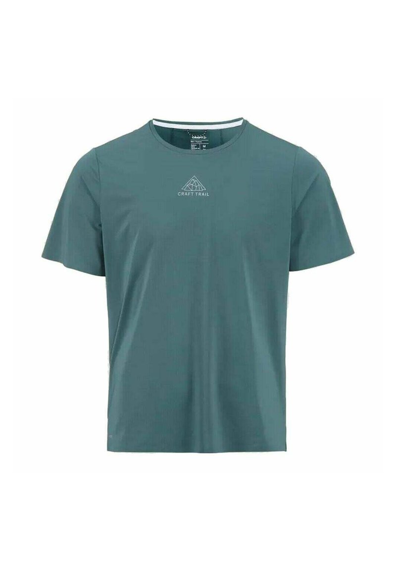 Craft T-shirt print blauw