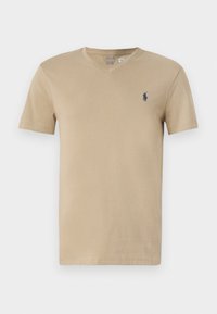 SHORT SLEEVE - Tricou basic - coastal beige