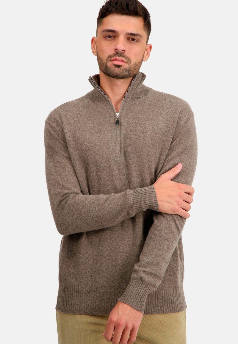 Mahogany TOULON-FIRST - Strickpullover - otter