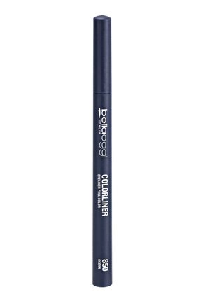Matita eyeliner nera con finitura opaca e cappuccio arrotondato. Presenta il marchio "ColorLiner" e l'etichetta "850 Ocean" stampata in bianco.