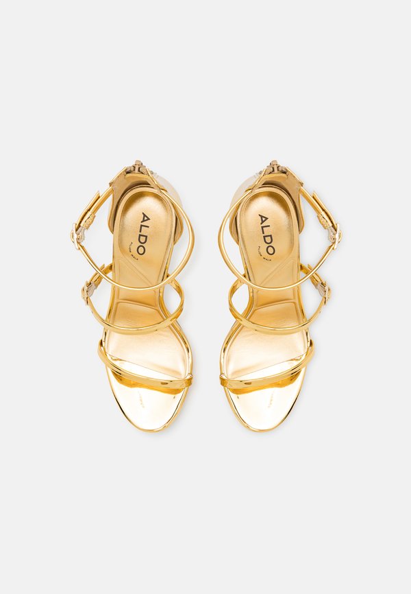 LEVISSA - Platform sandals - gold4