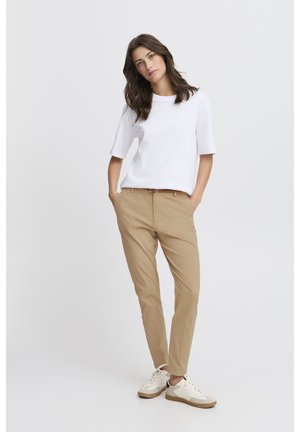 b.young BYDAYS CIGARET PANTS 2 - Chino - camel