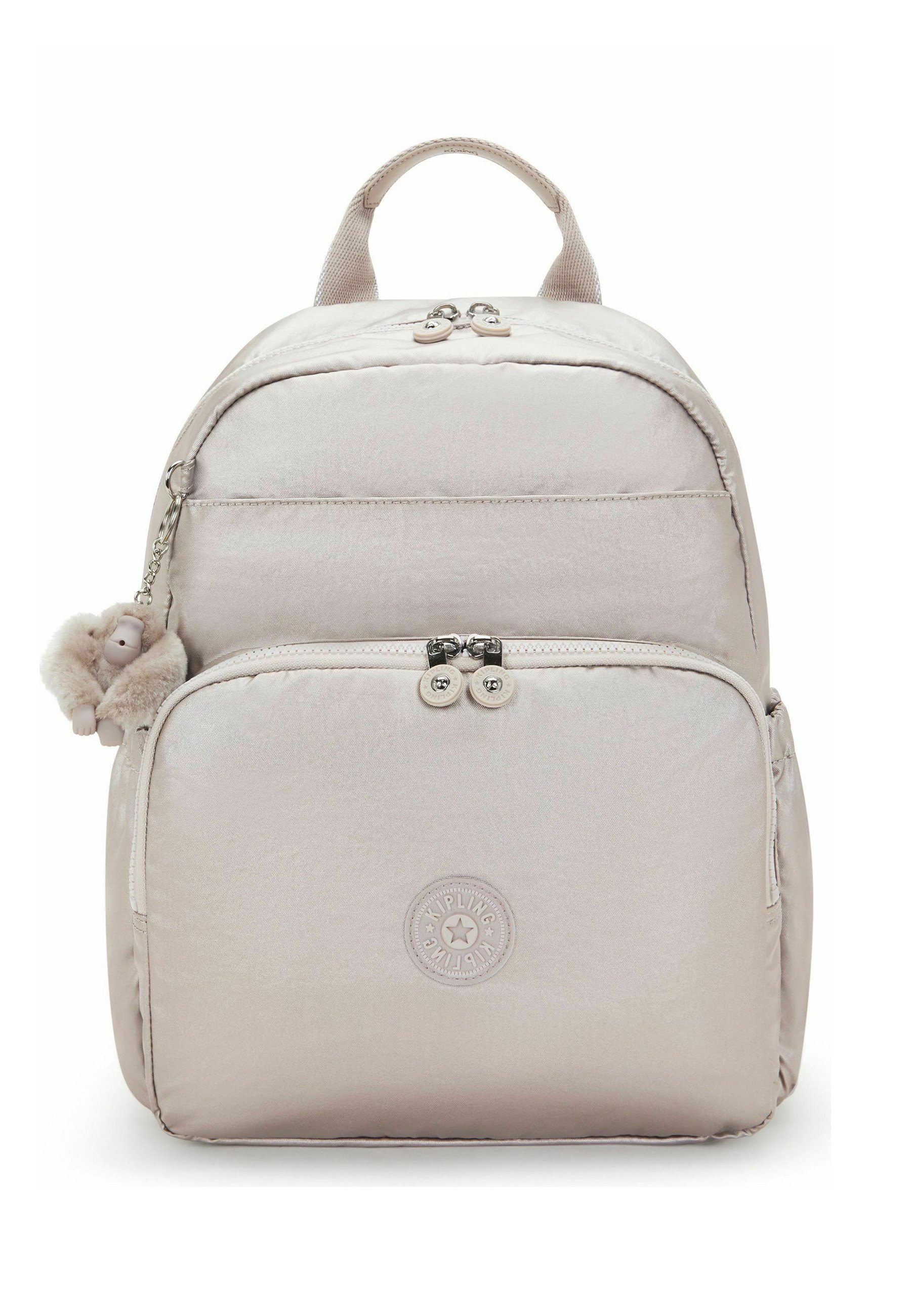 Kipling White Backpack with Plush Keychain Charnell 11.5 main image 4