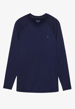 Pier One Sport Tops ar garām piedurknēm - dark blue