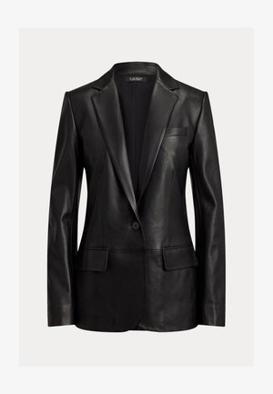 Lauren Ralph Lauren, LAMBSKIN BLAZER - Blazer - black