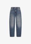 BYKALLUNA JEANS - Wide Leg - mid blue denim