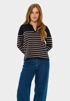 MILA STRIPED  - Polo marškinėliai - nightsky atmos stripe