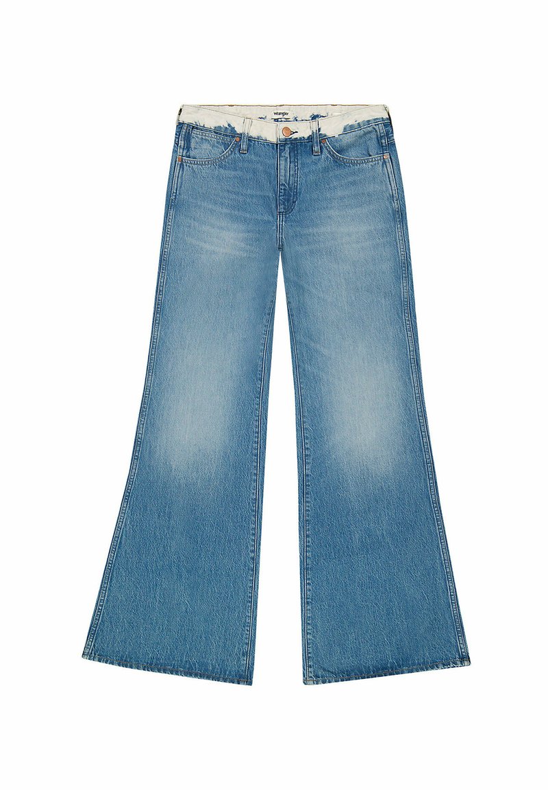 Wrangler Flared Jeans blauw denim/bluedenim Wrangler Flared Jeans blauw denim/bluedenim