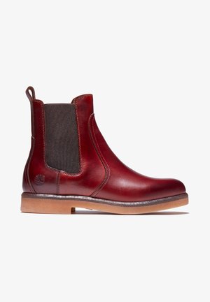 Botki - cognac