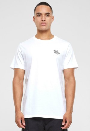 PENNE VA BENE EMB - Print T-shirt - white