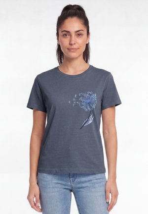 watapparel, DANDELION - T-shirt imprimé - blue grey
