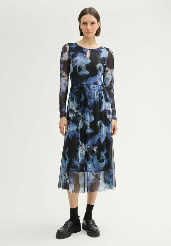 MIDI - Freizeitkleid - artistic watercolor design