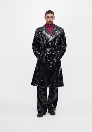Rains, UNISEX - Шлифер - black gloss