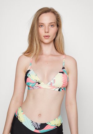 LASCANA TRIANGLE TOP - Bikini top - turqu yellow