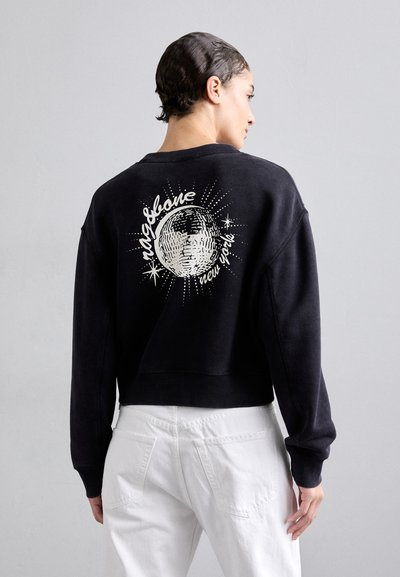 rag & bone VINTAGE DISCO  - Sweatshirt - blackmult