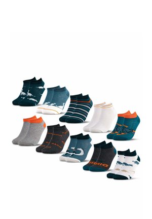 OCCULTO 10 PACK KINDER SNEAKER - Socken - blau