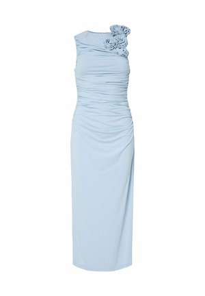 YAS, MAXIKLEID YASDONA - Shift dress - skyway