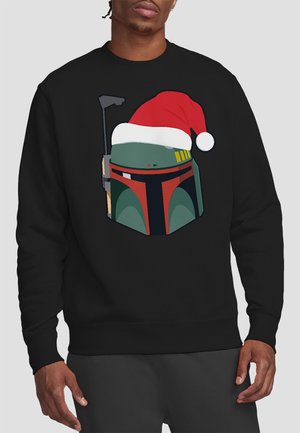 STAR WARS BOBA FETT CHRISTMAS SANTA HAT - Sweatshirt - black