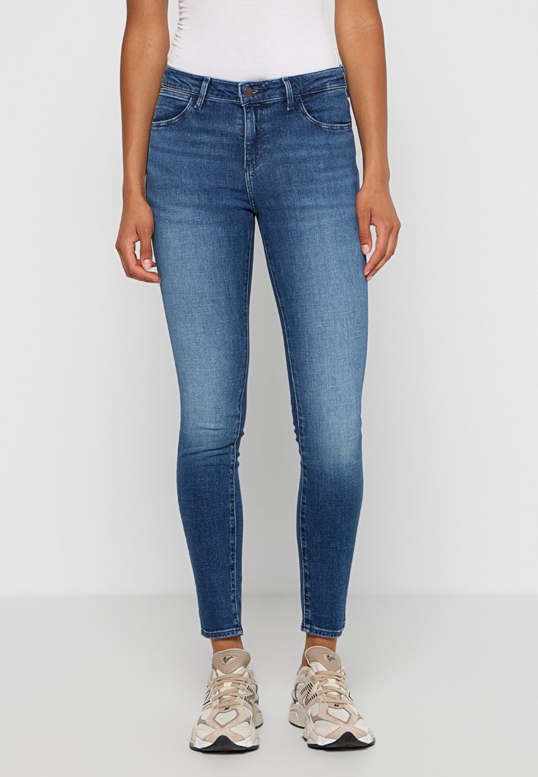 Wrangler Jeans Skinny Fit paars