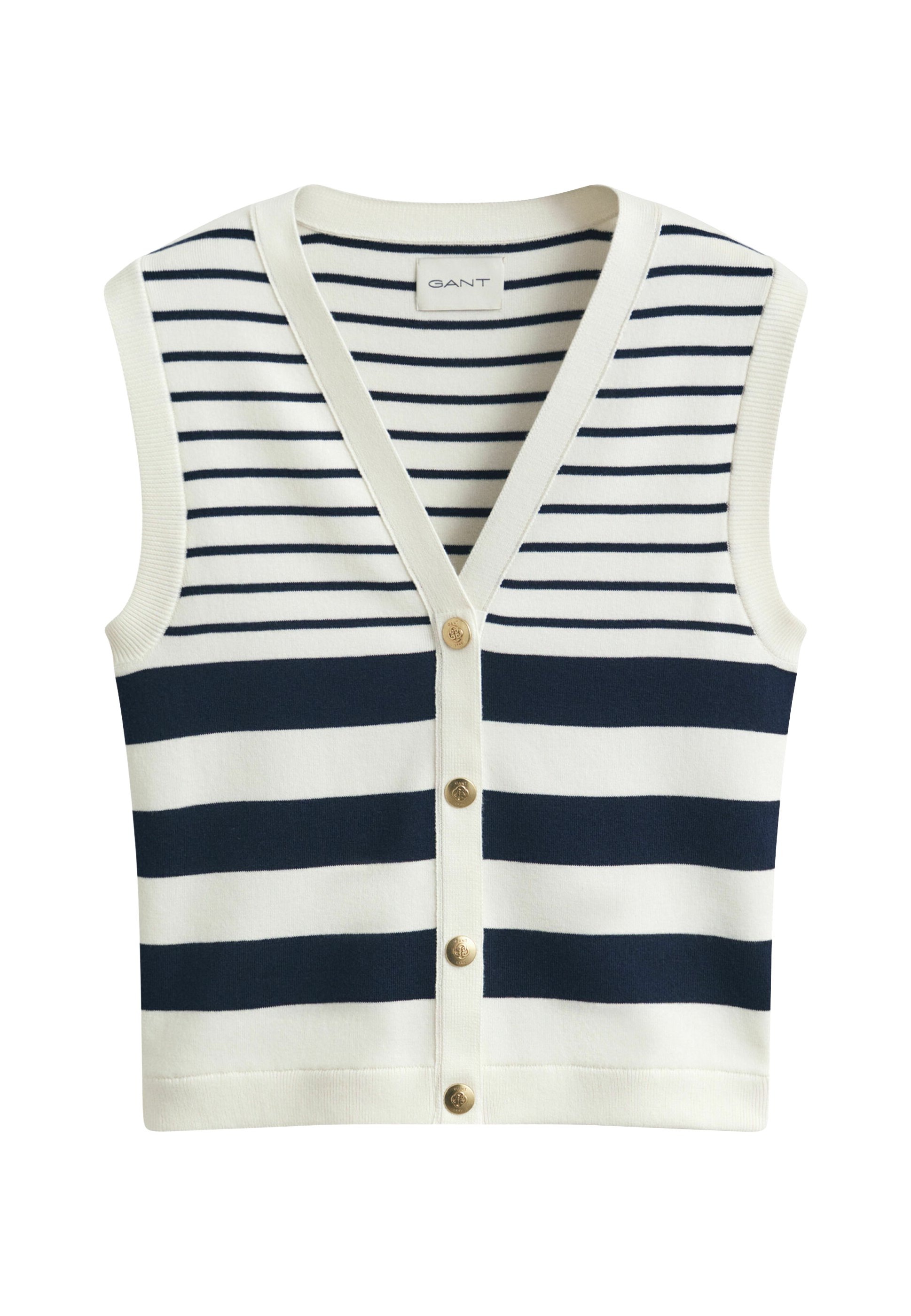 GANT STRIPED - Vesta - eggshell