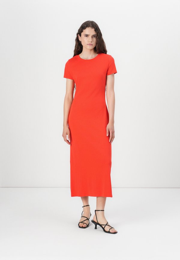 BACK CUTOUT MIDI DRESS - Jersey dress4