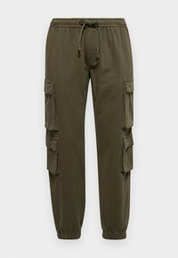 JPSTBILL JJMULTI - Oldalzsebes nadrágok - olive night