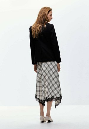 Mango, ADULT - Jupe trapèze - white black