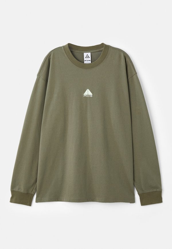 TEE LUNGS - Long sleeved top - medium olive4