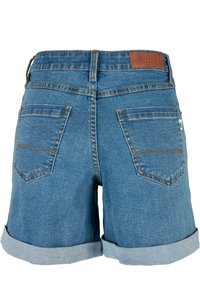 Urban Classics Džinsa auduma šorti - clearblue washed