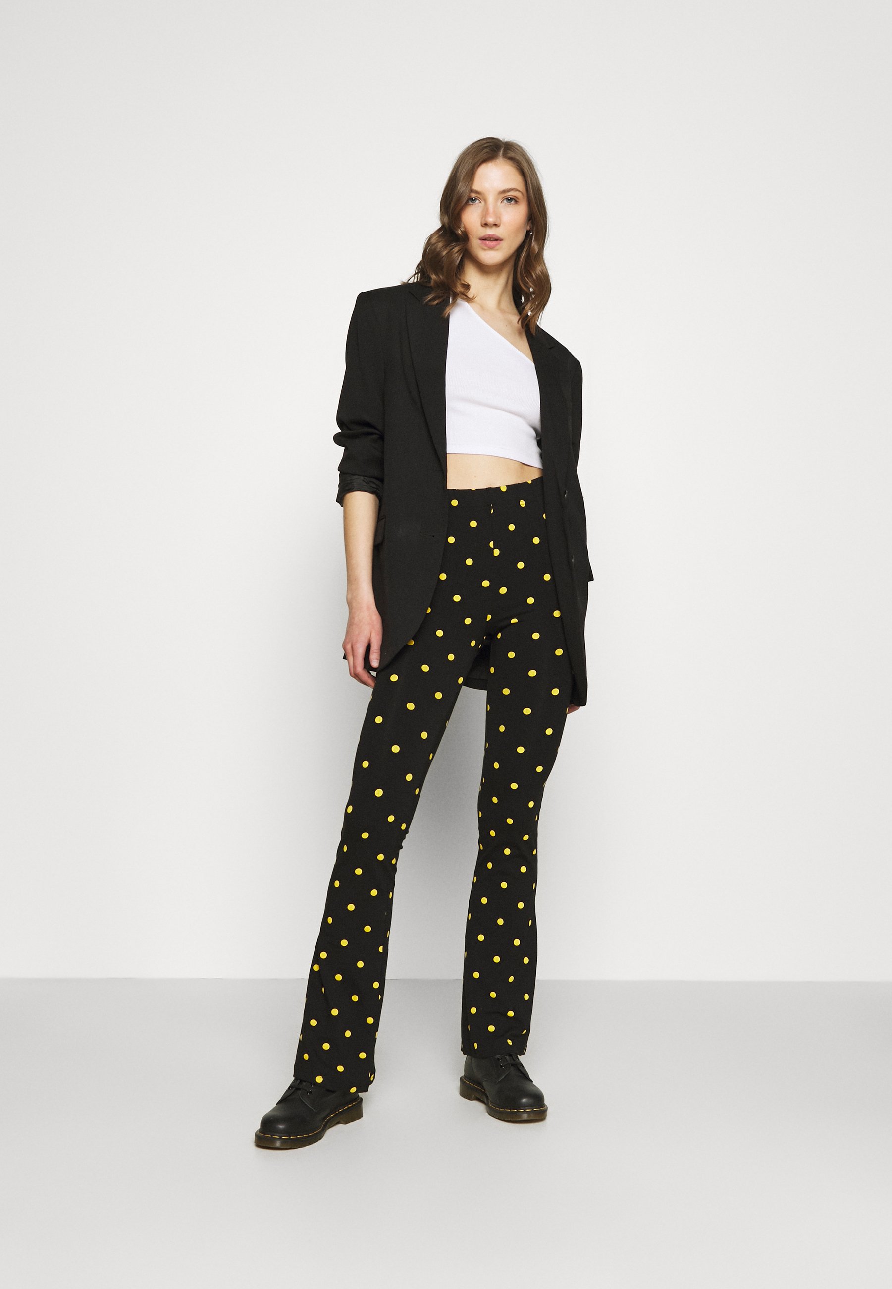 Colourful rebel flared pants Clearance