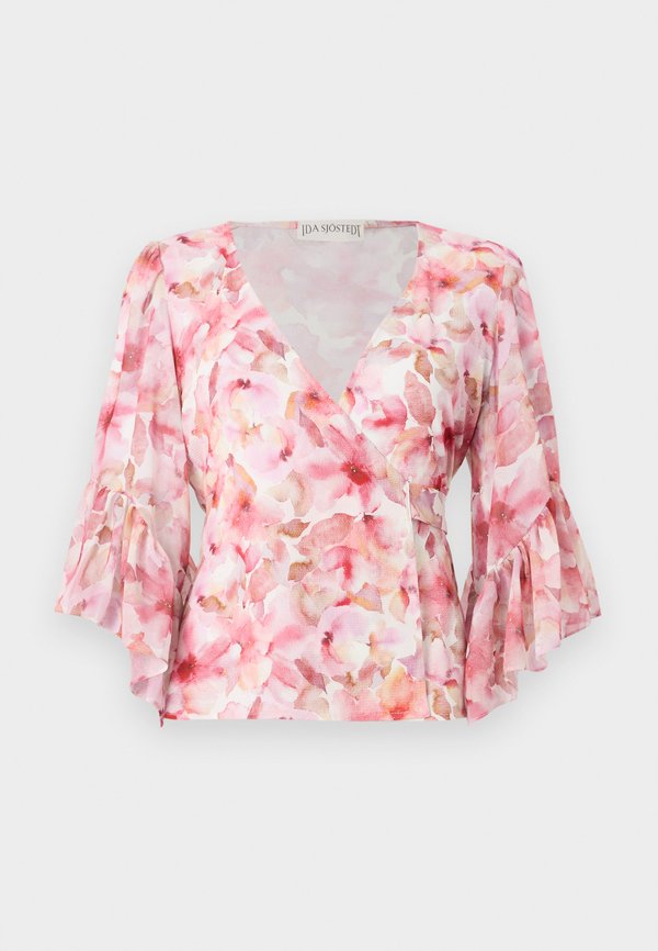 HALLIE BLOUSE - Blouse - coral3