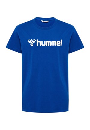 Hummel, LOGO KIDS UNISEX - T-shirt imprimé - true blue