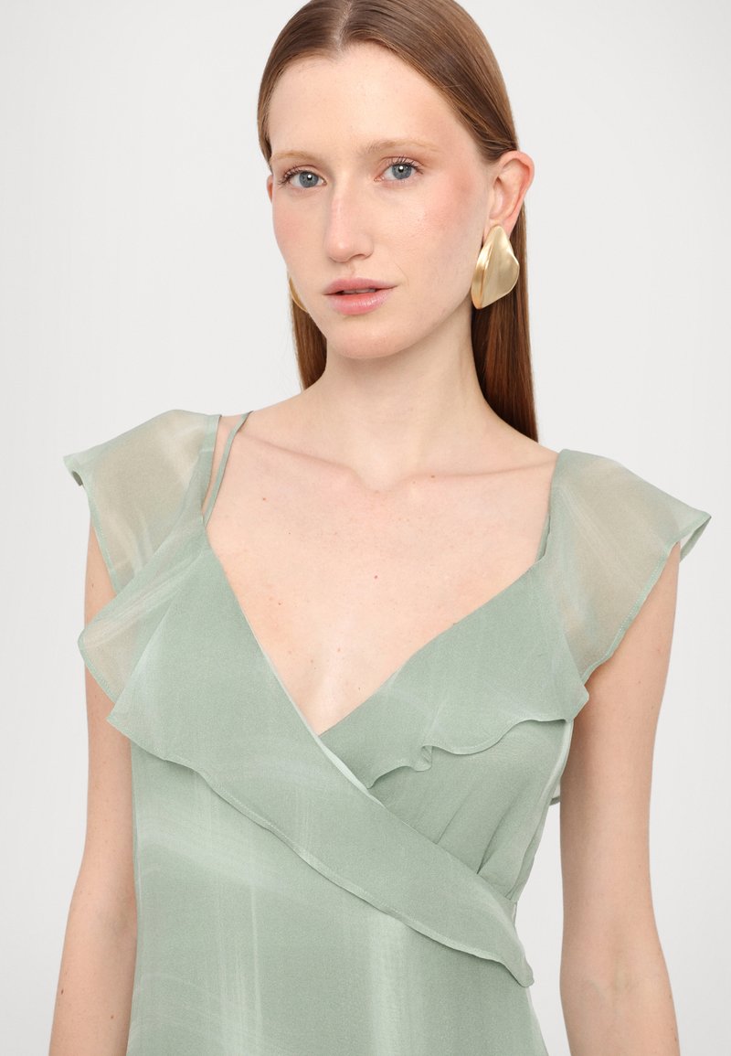 Armani Exchange DRESS - Day dress - sage/light green - Zalando