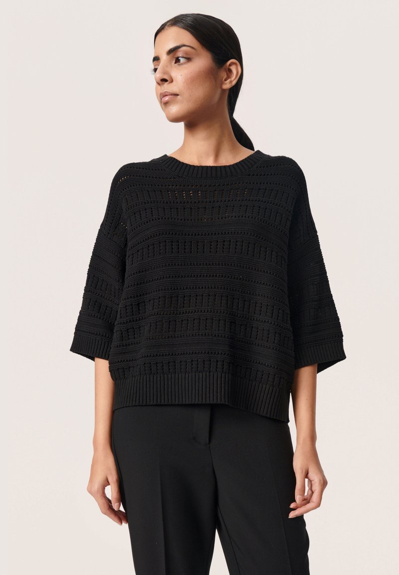 Soaked in Luxury RAVA RINNA - Džemperis - black