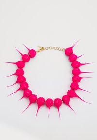 SPIKE NECKLACE UNISEX - Kaulakoru - fuxia