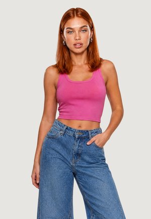 I AM, CROP TOP BASIC 1947 - Top - pink