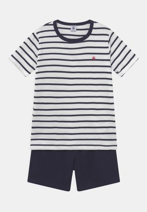 Petit Bateau Yöasusetti - marshmallow/smoking