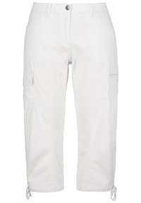 COMFORTABELE BAND - Pantalones cargo - white