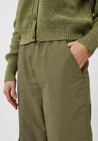 Moves Kareiviško stiliaus kelnės - burned olive