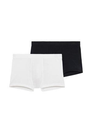 2 PACK - Boxerbriefs - schwarz/weiß