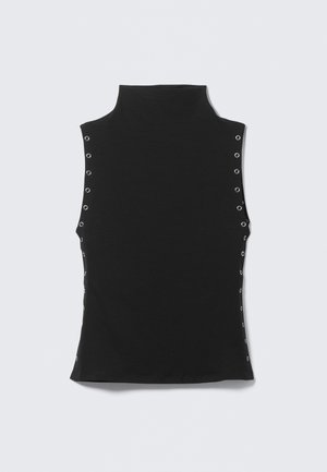 Weekday MOCK NECK - Débardeur - black