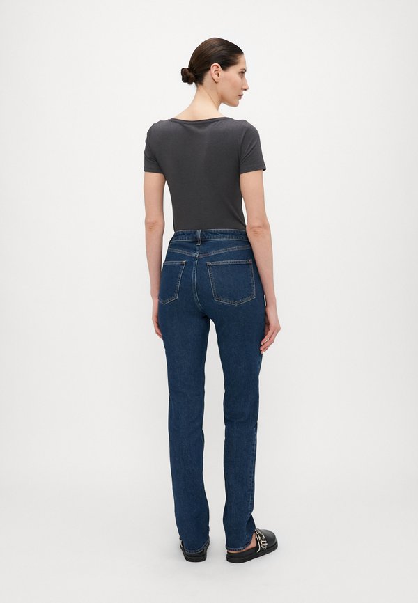 CURVY 90S CEBU - Straight leg jeans - dark indigo3